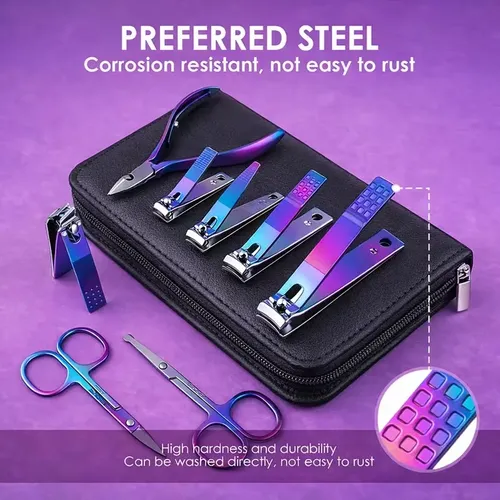 Set De Manicura Pedicura Pies Manos Corta Uñas 30 Piezas