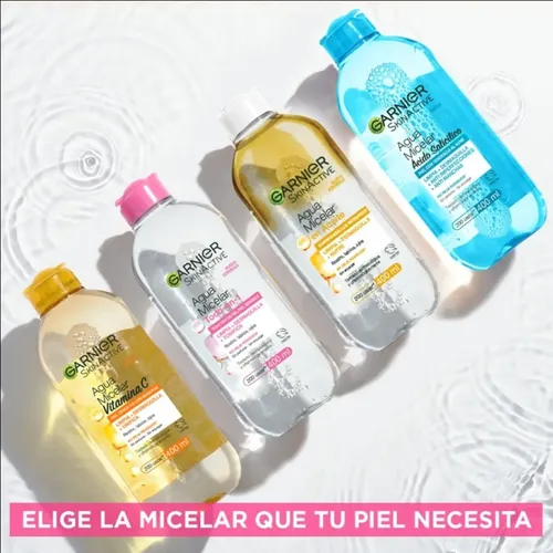 Garnier Skin Active Agua Micelar con Vitamina C 400 ml