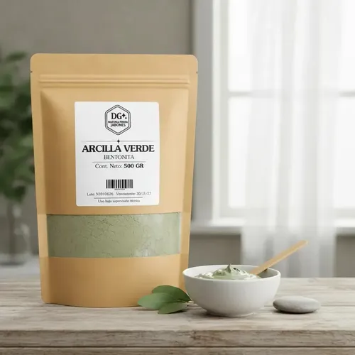 Arcilla Verde Bentonita Marca Dg X 500 Gr