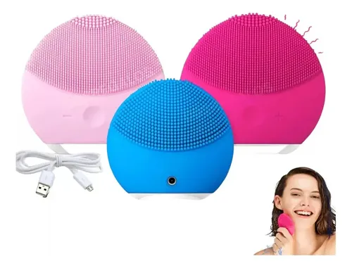 Limpiador Facial Forever Masajeador Usb Recargable Foreo