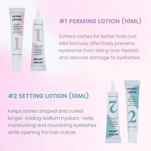 Kit De Lifting De Pestañas Rizadas Lomansa Para Mujer,;