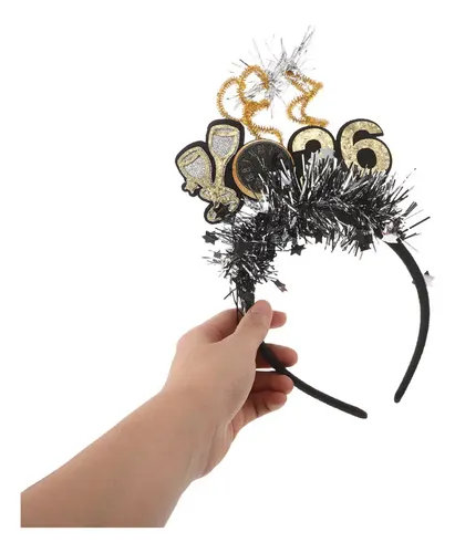 New 3 Aros For El Pelo De Nochevieja: Diadema 2025