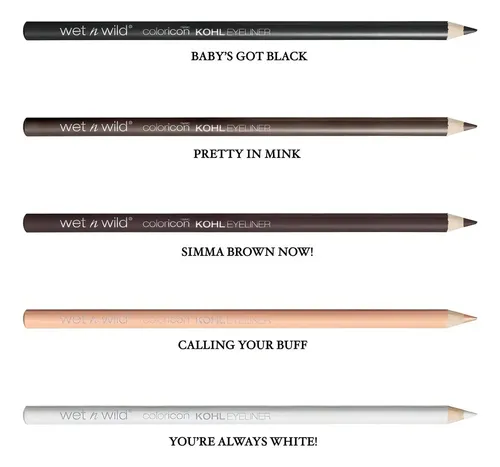 Wet n Wiild Lapiz Delineador de Ojos Color Icon Liner Marron Eyeliner Simma Brown Now