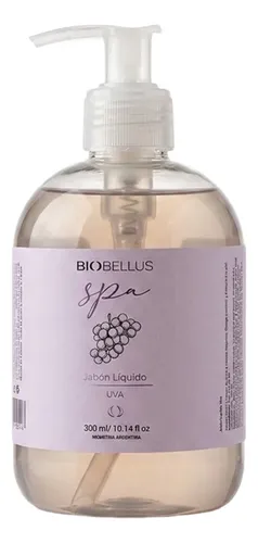 Jabón Líquido Biobellus Corporal Manos Uva 300ml