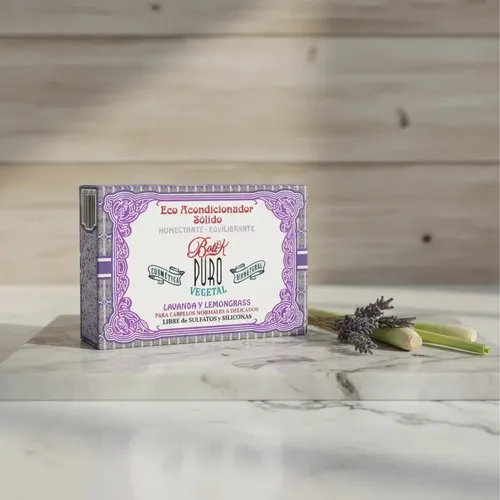 Acondicionador Solido Lavanda Lemongrass X 70g Boti-k Puro