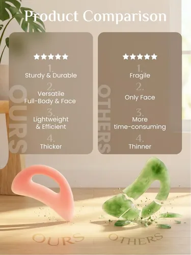 Set De 3 Herramientas De Gua Sha Para Masaje Muscular Tophld