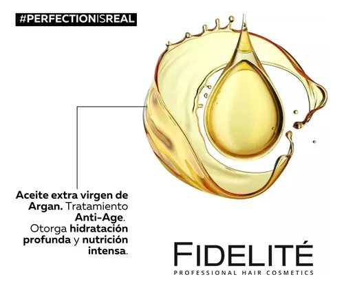 Mascara 1kg+ Protector Térmico 120ml Argán Mythical Fidelite