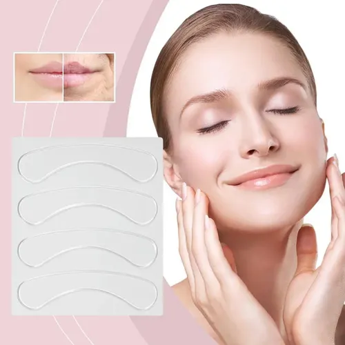4 Piezas De Silicona Reutilizable Alrededor De Las Arrugas D