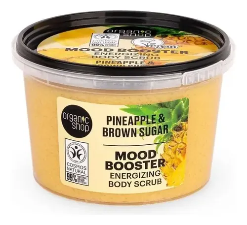 Organic Shop Exfoliante Mood Booster 250ml Fragancia piña
