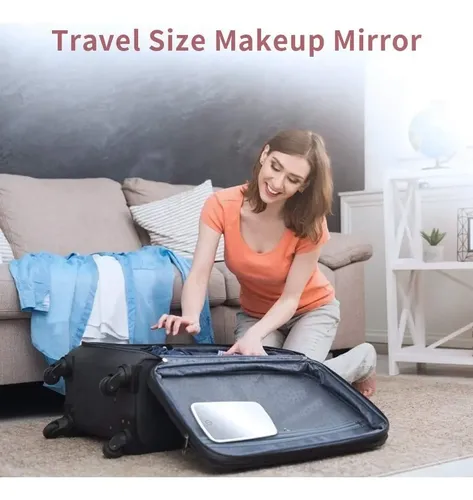 ) Espejo Maquillaje Táctil Portátil For Mujer Luz For !