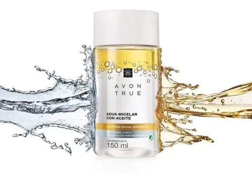 Agua Micelar Limpiadora Con Aceite 150ml – Avon True – Caba