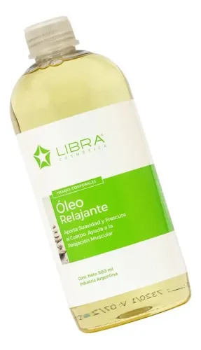 Libra Oleo Aceite Relajante Para Masajes X 500ml X 2
