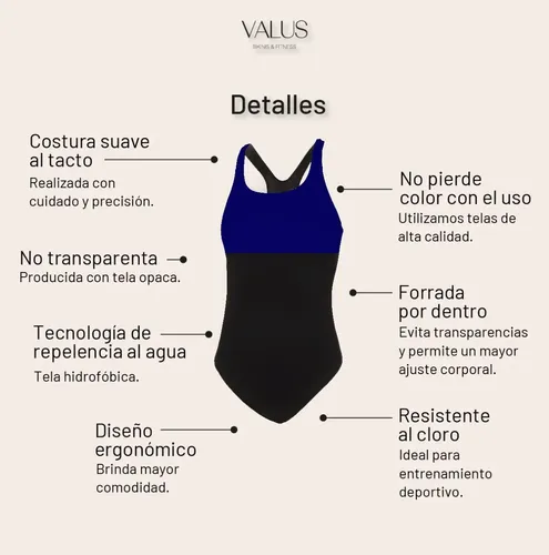 Malla De Natacion Nena Cloro Resistente Con Gorra