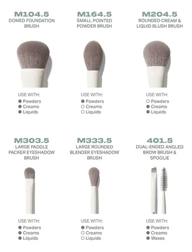 #1 Set De Brochas De Maquillaje Morphe Along For The 2-