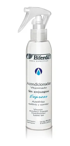 Spray Acondicionador Biferdil Vitaminado X 200 Ml