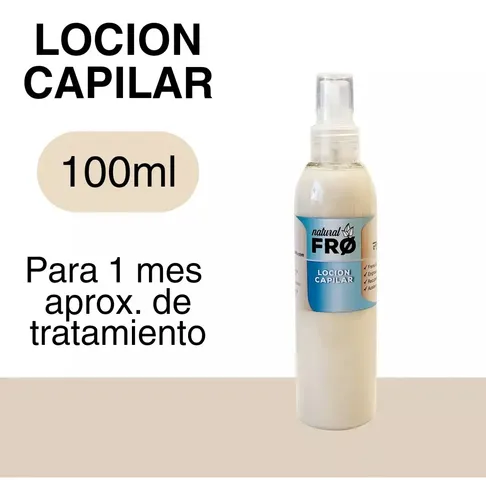 Locion Capilar Naturalfro Caida X 100ml + Shampoo Solido Kit