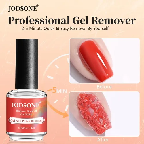 Kit Removedor De Esmalte De Uñas En Gel Jodsone 5 En 1
