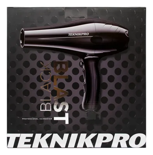 Secador De Pelo Teknikpro Black Blast Profesional 1800w
