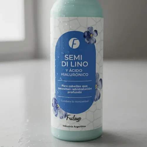Shampoo Frilayp Semi Lino Y Acido Hialuronico X370ml