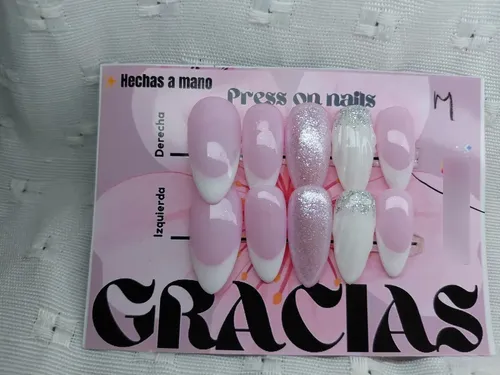 Uñas Press On/ Uñas Reutilizables De La Mejor Calidad!!!!