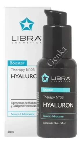 Serum Hialuronico 10% Booster Therapy Hidratante Libra 50ml Todo Tipo De Piel Día/noche