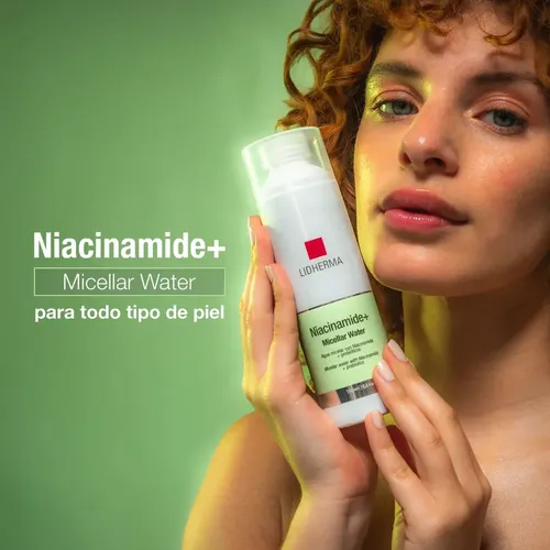Agua Micelar Desmaquillante Niacinamide+ Anti Acne Lidherma