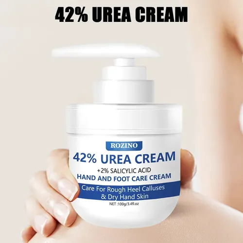 Crema Para Manos Y Pies Rozino, Exfoliante Con Ácido Sali