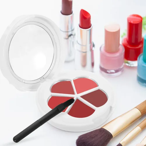 .caja De Lápices Labiales Vacía En Caja De Sombras De Ojos,