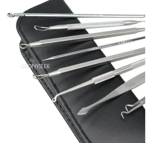 Juego De 8 Comedones Para Espinillas Blackhead Acne Ii