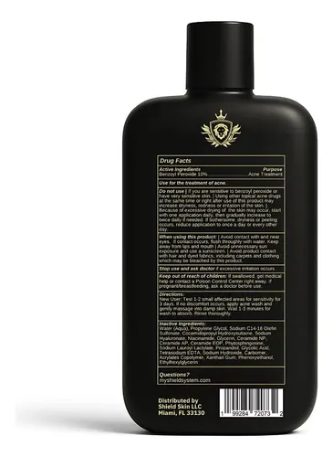 Protector Corporal Contra El Acné Para Hombres Y Niños, Sin