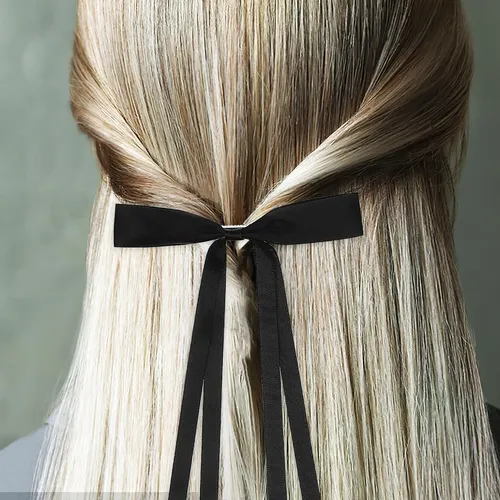8 Laços De Cabelo Pequenos Com Fita