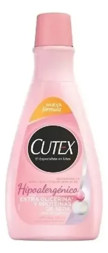 Cutex Quitaesmalte Hipoalergenico Con Glicerina X 100ml