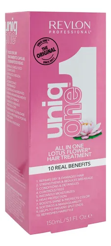 Revlon All In One 1 Tratamiento Uniq One Flor De Loto Brillo