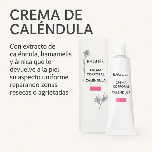 Crema Corporal Calendula Bagues