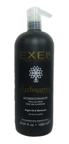 Kit Exel Shampoo + Acondicionador + Mascara Richissime Argan