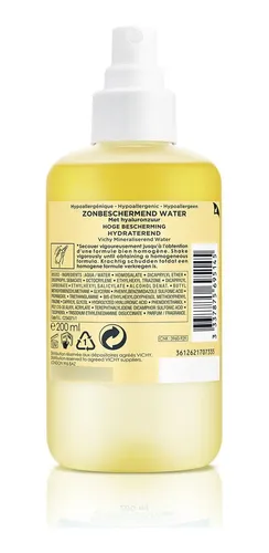Agua Protectora Vichy Ideal Solei Hidratante Fps 50 200 Ml