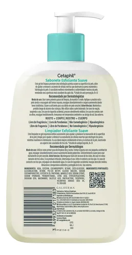 Limpiador Exfoliante Cetaphil Suave Renovador X 236 Ml Todo Tipo De Piel Día/noche
