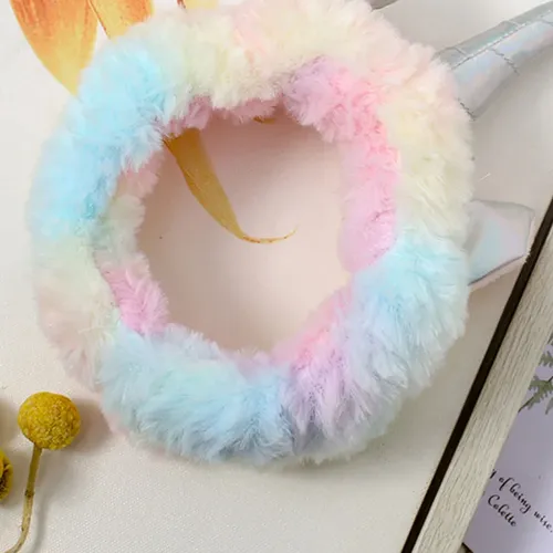3 Cintas Para El Pelo Con Forma De Unicornio, Adorables Toca