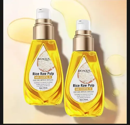 Oleo Esencial De Arroz Para El Cabello Nutritivo Reparador
