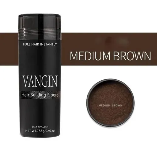 Fibras Capilares Castaño Medio Beauty Choice 27,5g Calvicie Volumen