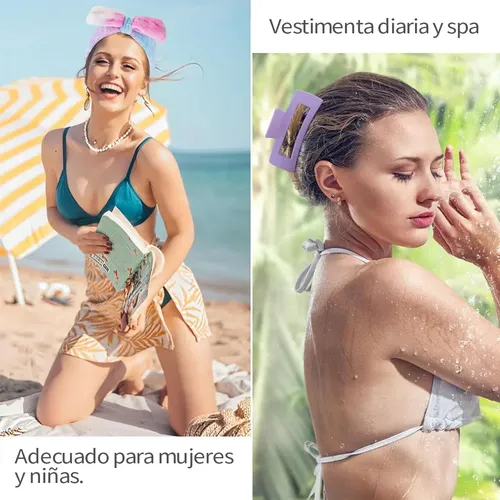 Diademas Y Muñequeras Para Maquillaje Y Spa, 5 Piezas