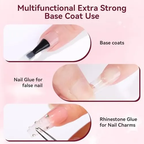 Esmalte De Uñas Makartt Base Coat, 15 Ml, Extra Fuerte Y Dur