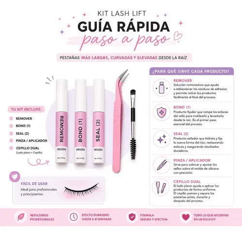 Kit Herramientas Para Extensiones De Pestañas Naez