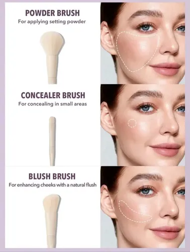 Kit De Brochas Sheglam Color Beige