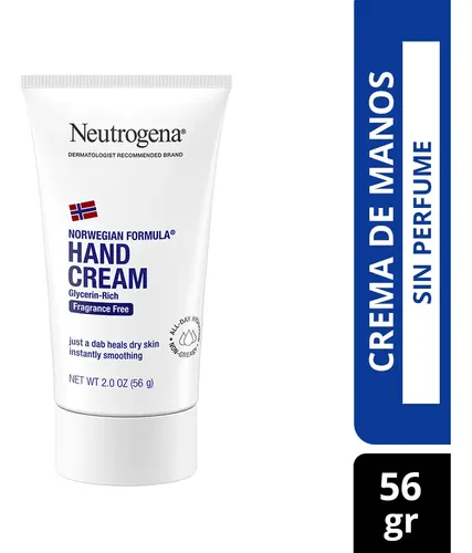 Crema Hidratante Para Manos Neutrogena Fórmula Noruega Crem