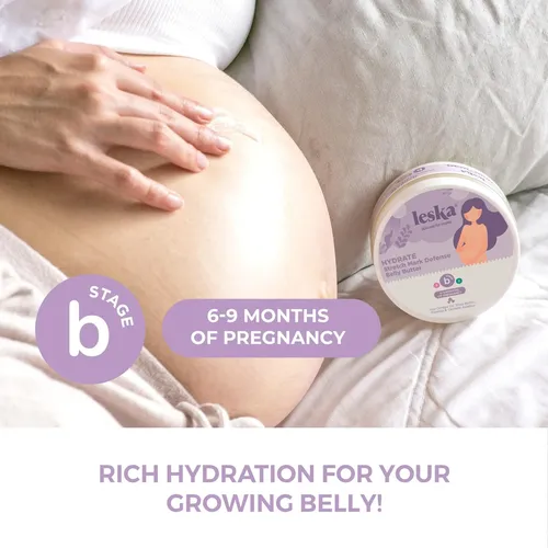 Manteca Antiestrías Para Barriga De Maternidad Leska Etapa B