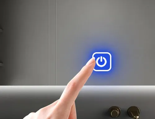 Interruptor Touch Modulo Sensor Tactil Espejo Luminoso Led