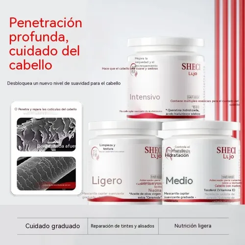Mascarilla Capilar Reparadora Suave Para Cabello Dañado, Opa