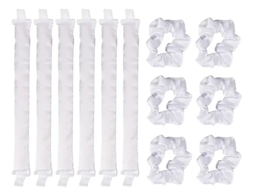 Rulos De Cabello Sin Calor, Cojín De Satén, Rollers Satin