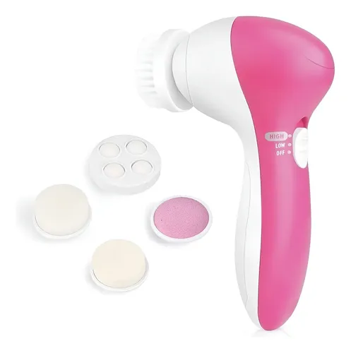Cepillo Limpiador Facial 5 En 1 Masajeador Exfoliante